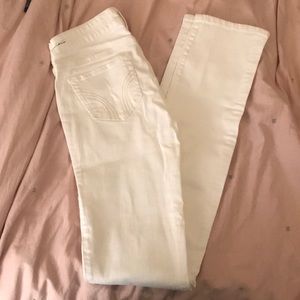 White ripped skinny jeans
